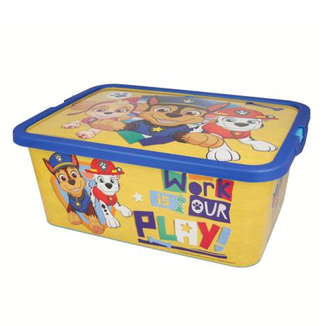 Paw Patrol 13L Storage Click Box £12.99